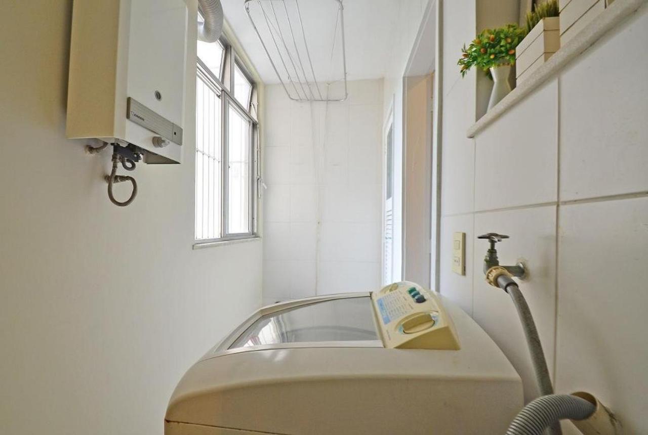 Confortavel E Seguro 2 Quartos Com Varanda No Leme Рио-де-Жанейро Экстерьер фото